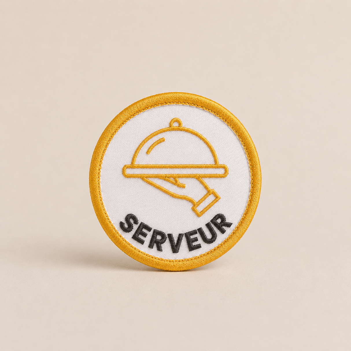 Badge Serveur à scratcher