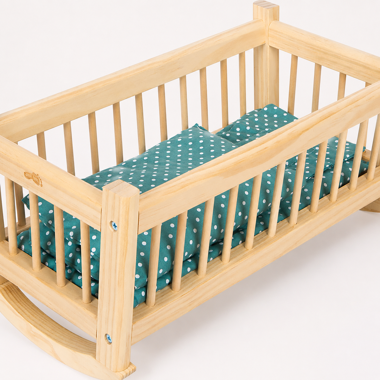 Berceau pour poupées en bois