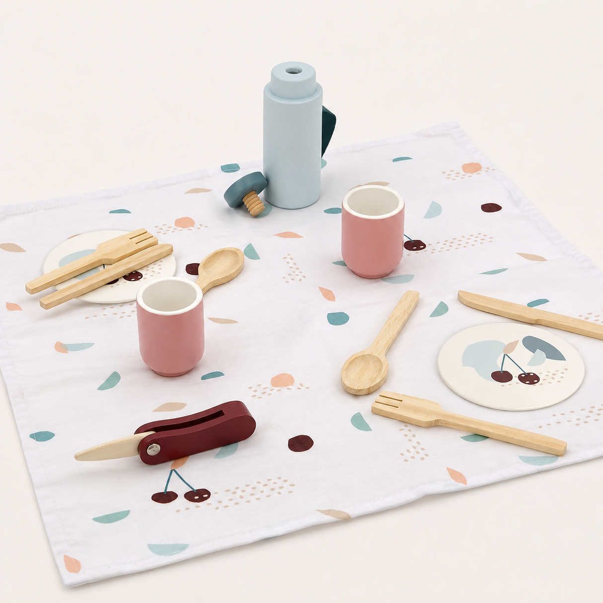 Sac à dos de pique-nique en bois