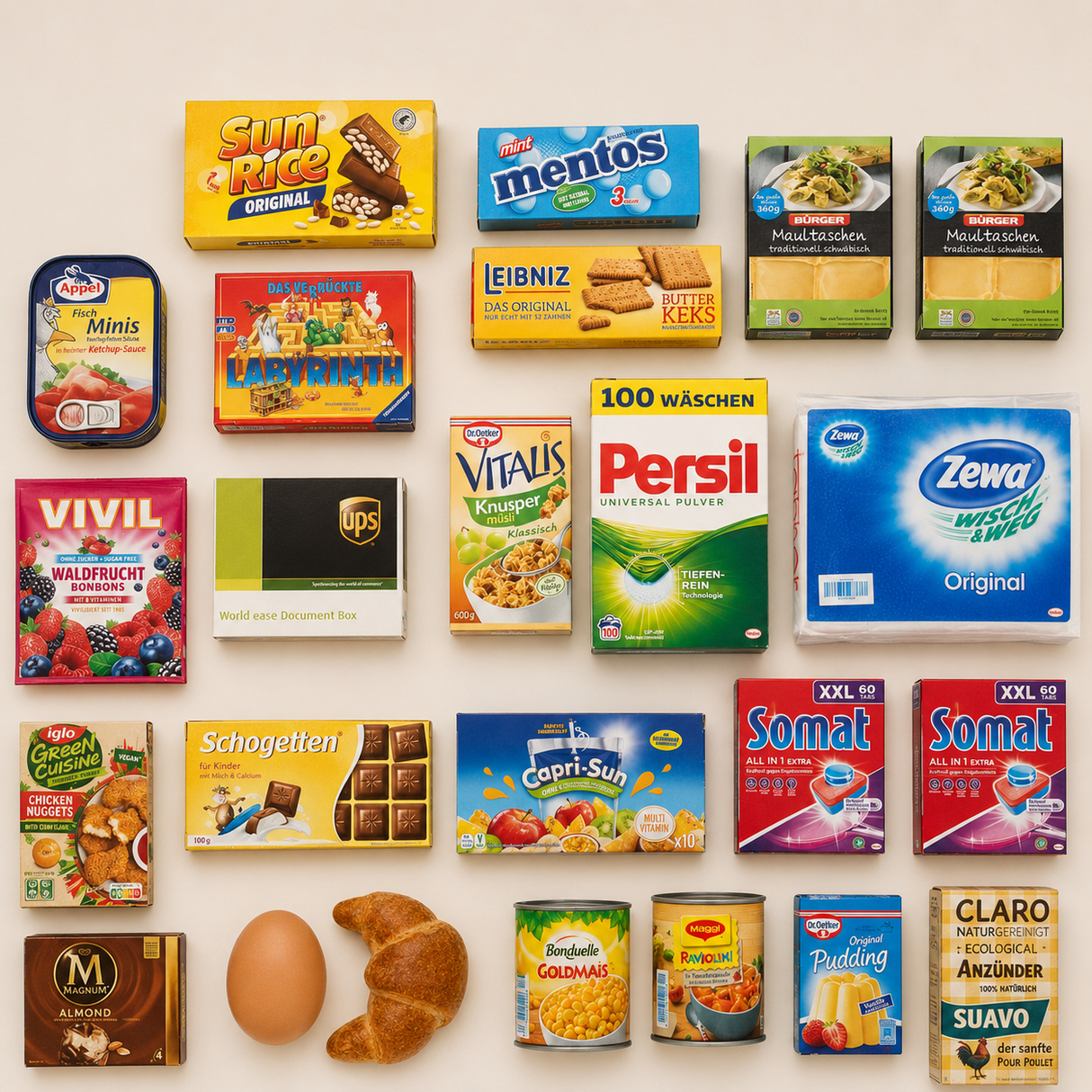 Panier à provisions en métal