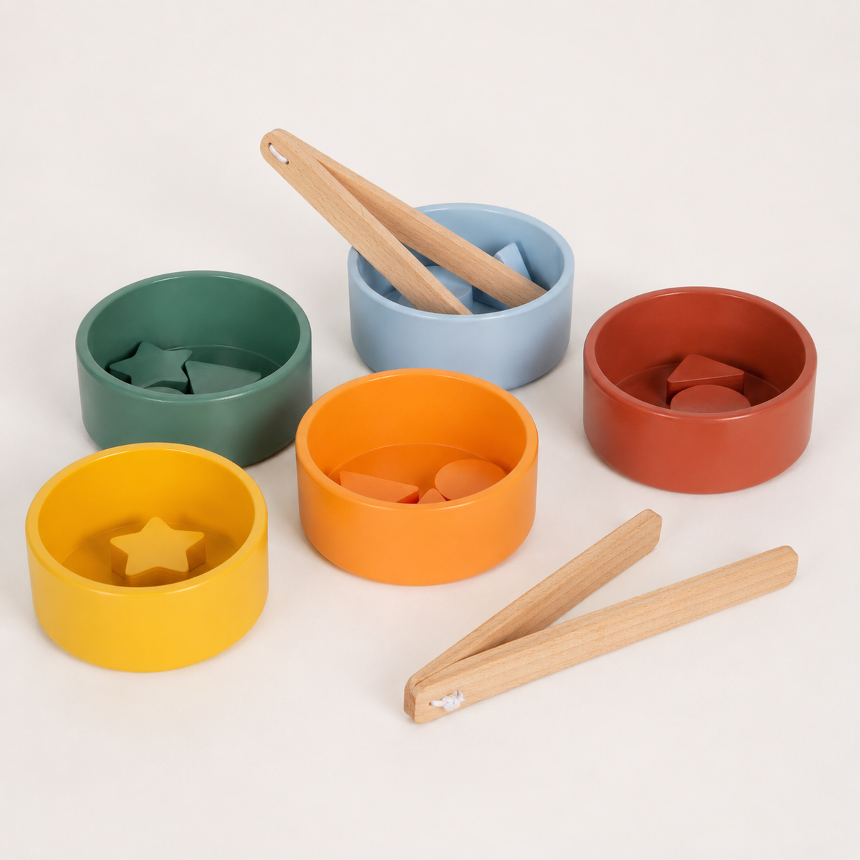 Jeu de tri à pinces