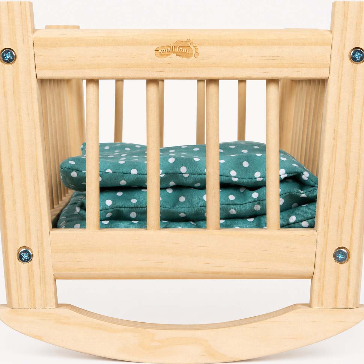 Berceau pour poupées en bois