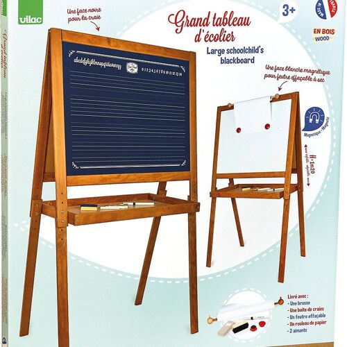 Grand tableau d'écolier vintage