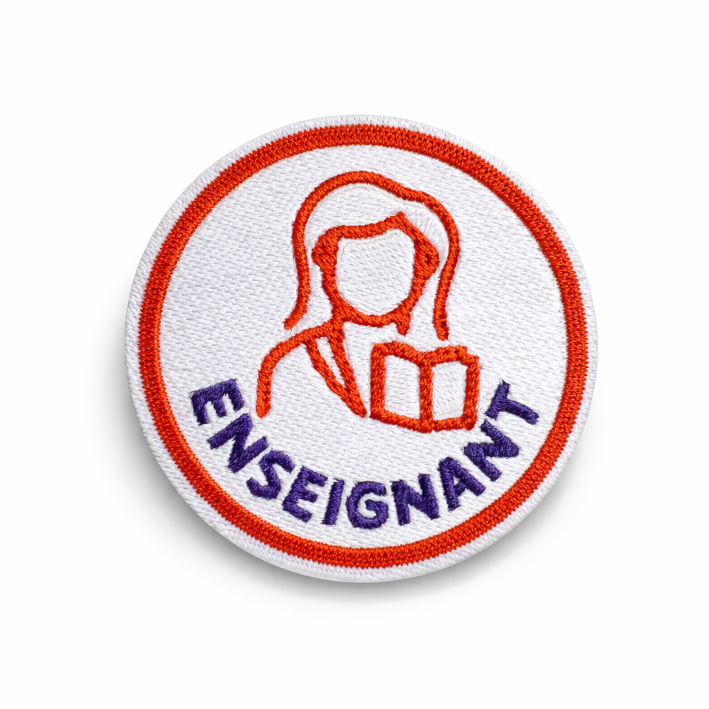 Interchangeable Children's Badge – "Like Grown-ups" Collection | Made in France | Les Apprentis Malins