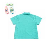 How about taking care of animals? Children's vet outfit