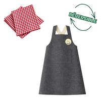 Mealtime! – The reversible kids' server apron