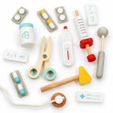 Wooden Doctor Play Set – Medical Kit Pretend Play | Ages 3-6