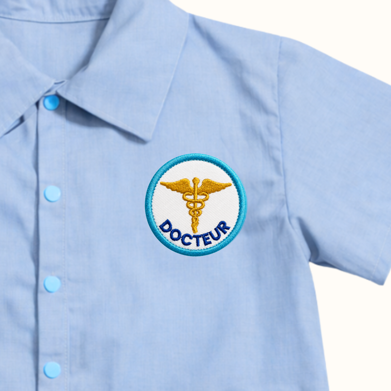 Interchangeable Kids' Pin Badge – "Care and Protect" Collection | Made in France | Les Apprentis Malins