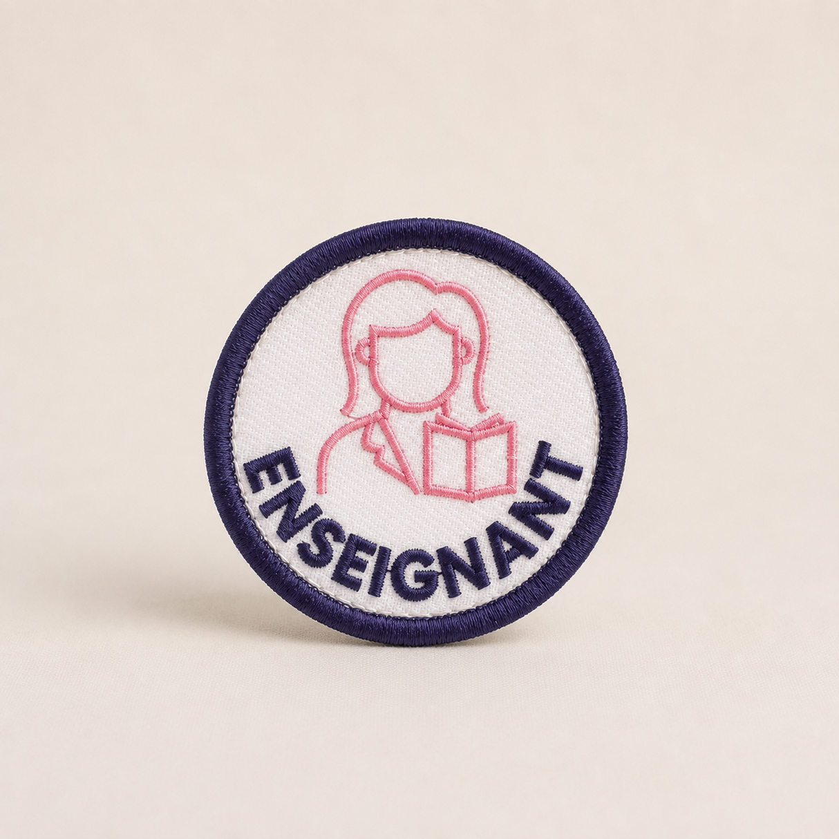 Badge Enseignant à scratcher