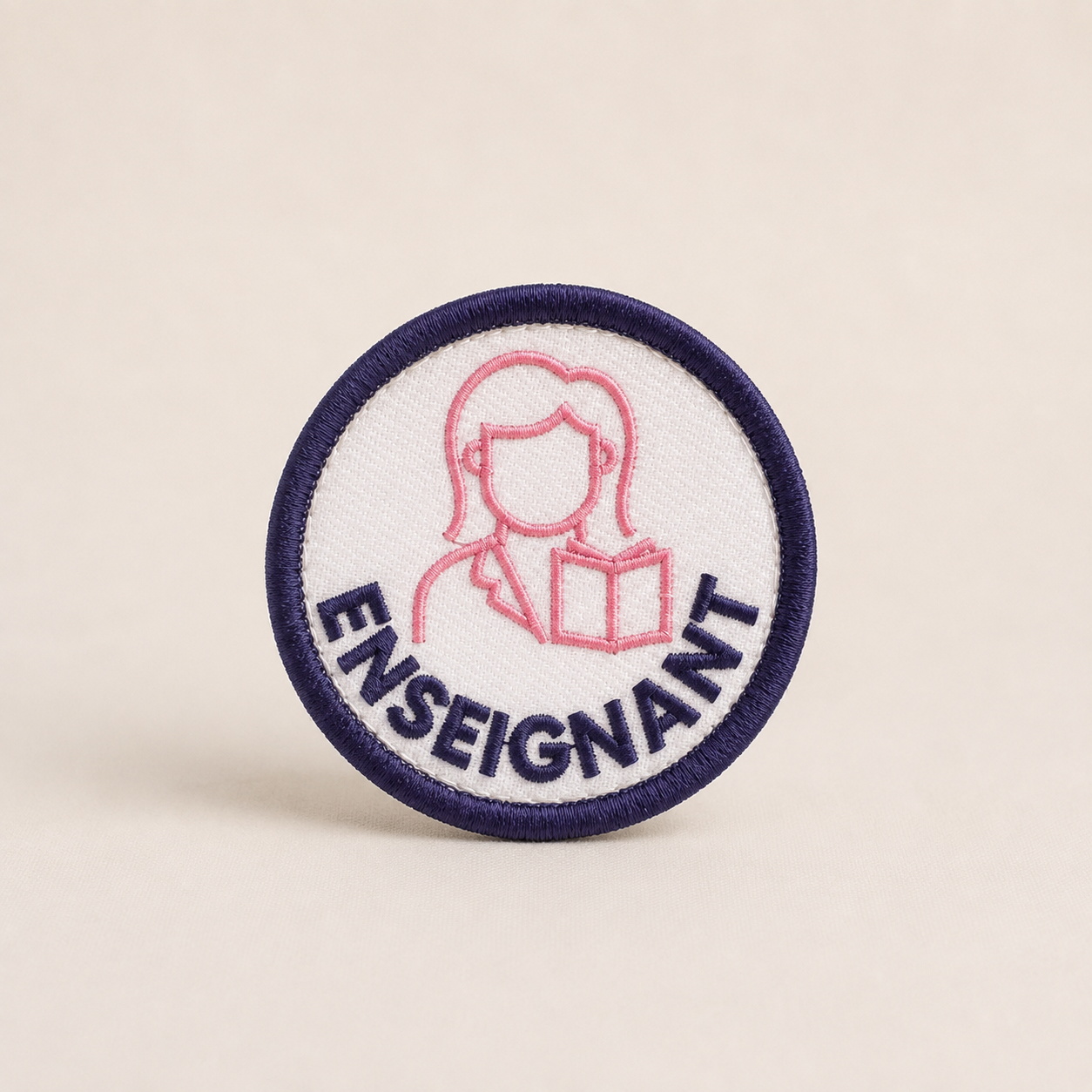 Badge Enseignant à scratcher