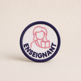 Badge Enseignant à scratcher
