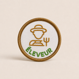 Interchangeable Kids' Pin Badge – "Care and Protect" Collection | Made in France | Les Apprentis Malins