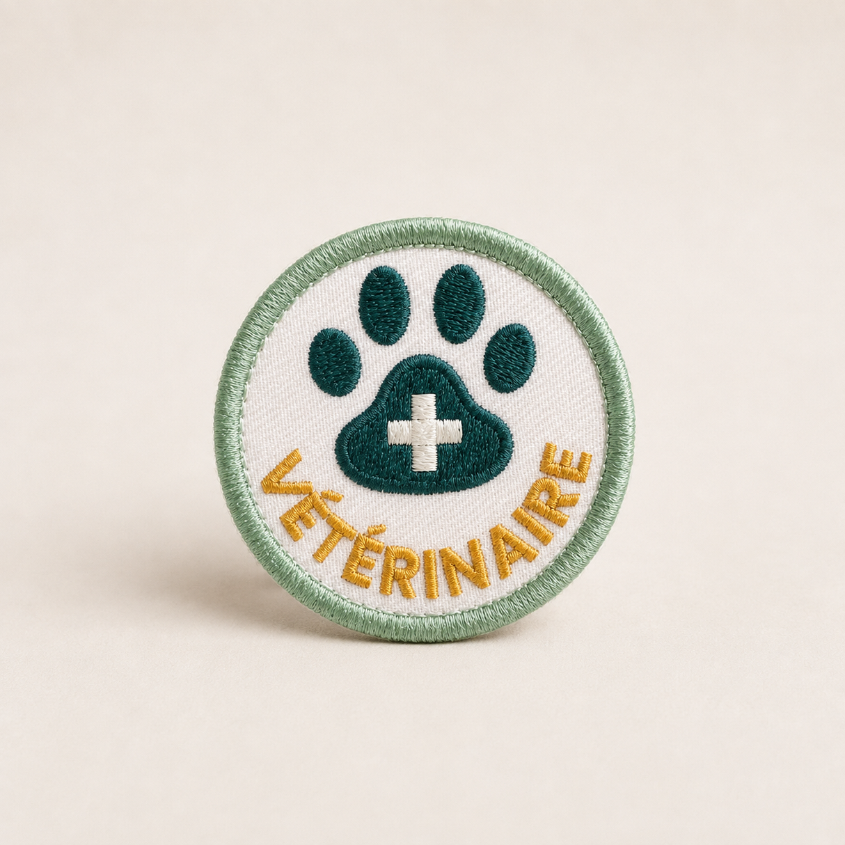 Badge Vétérinaire à scratcher