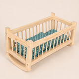 Berceau pour poupées en bois