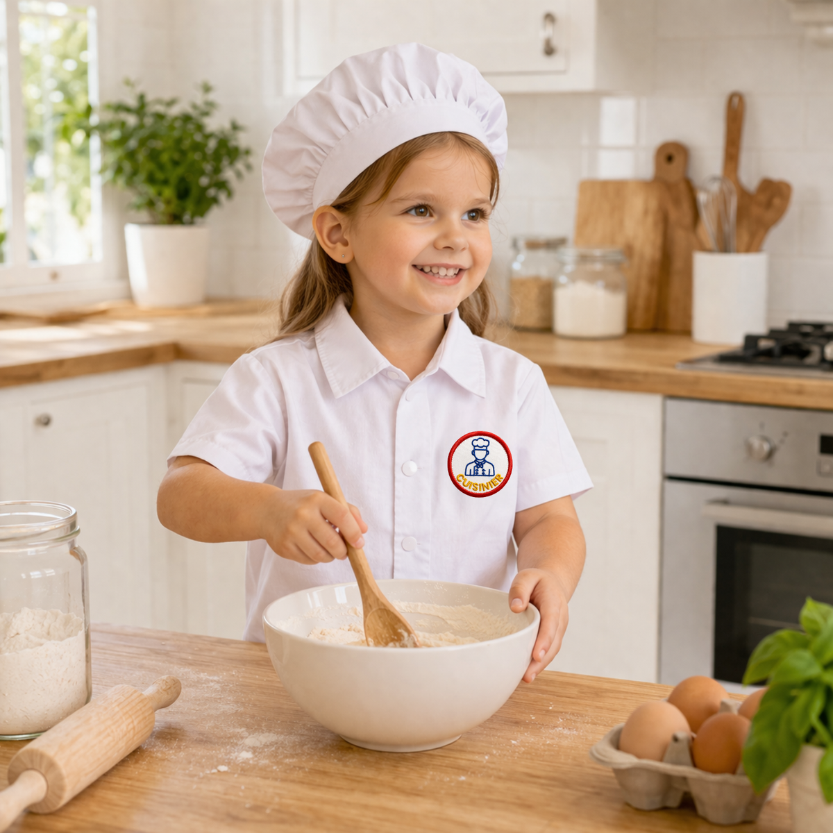 Kids' Chef Costume – Made in France Chef's Outfit | Ages 3-8