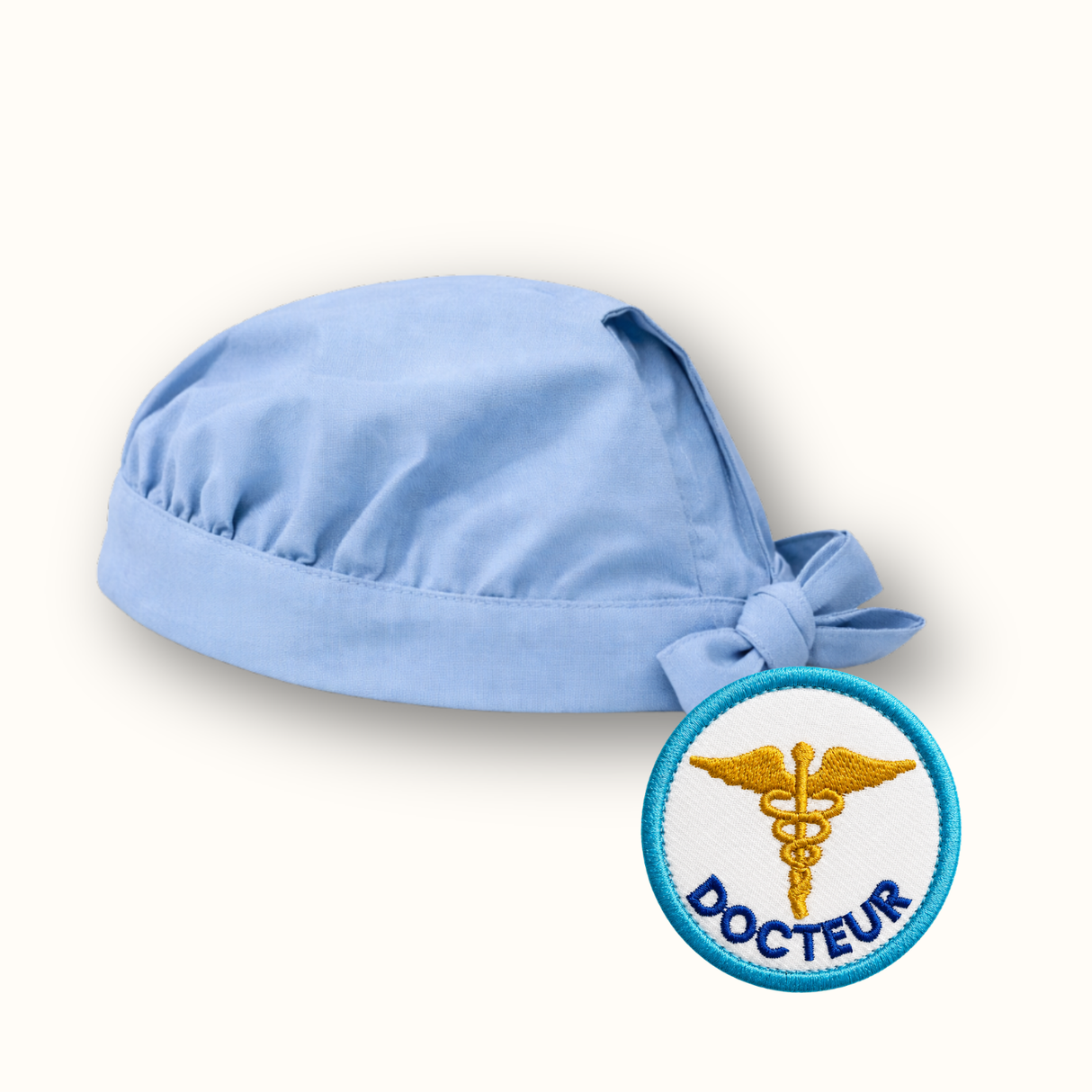 Calot de Docteur + badge Docteur