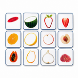 Cartes Éducatives Fruits et Légumes Enfant – Jeu de Mémoire et Reconnaissance | 3-6 ans