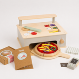 Coffret pizzeria en bois
