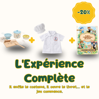 Dinette Métal Enfant, Jeu d'imitation Cuisine Bois 3-6 ans | Les Apprentis Malins