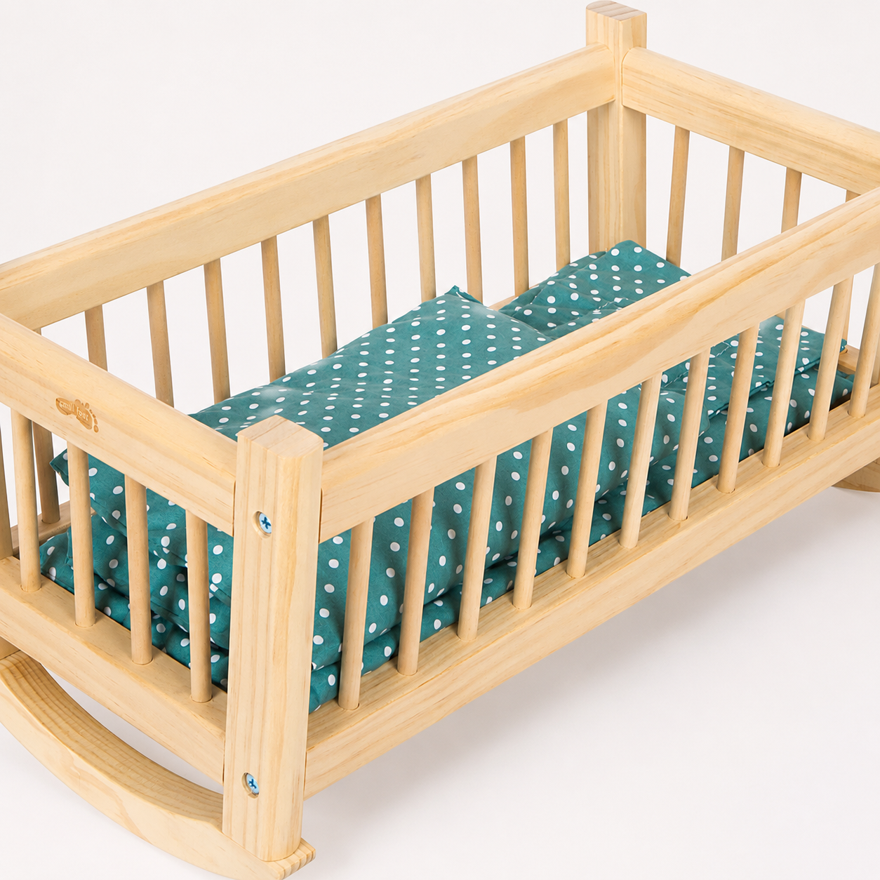 Berceau pour poupées en bois