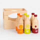 Casier de 6 bouteilles en bois