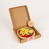 Pizza à découper en bois