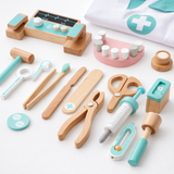 Grand Coffret Docteur Enfant Bois – 37 Accessoires Complet avec Sacoche | 3-6 ans