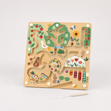 Labyrinthe magnétique, cueillette au jardin
