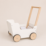 Landau pour poupée en bois