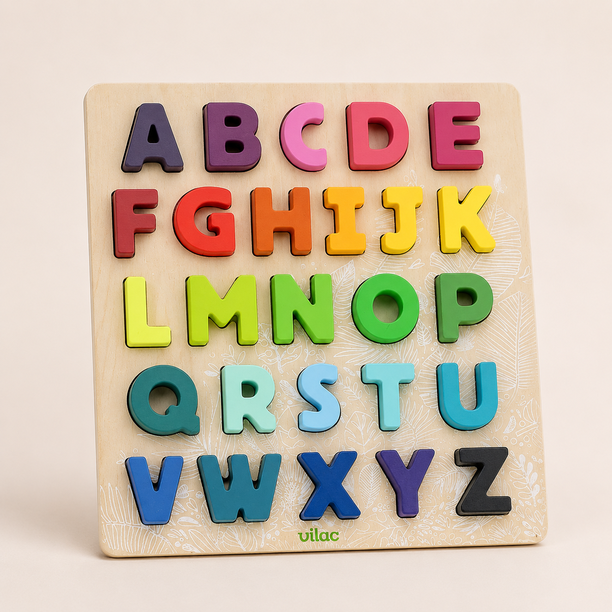 Puzzle alphabet en bois