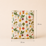 Pochette cadeau en tissu, format livret