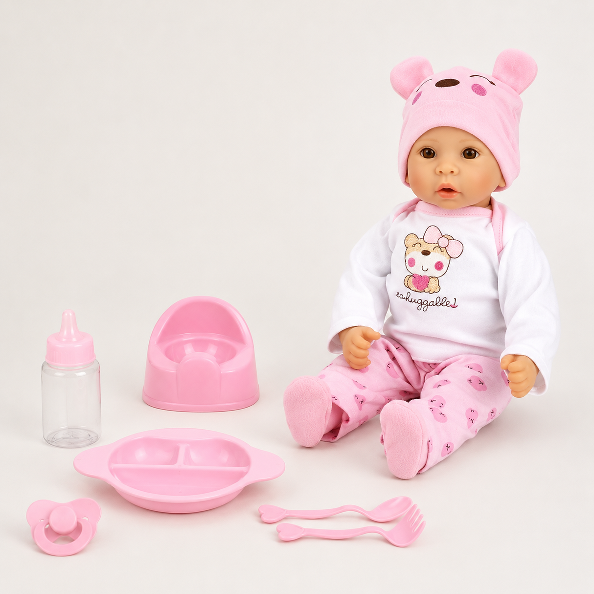 Poupée Marie à habiller et ses accessoires