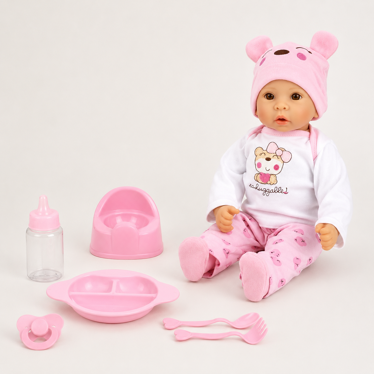 Poupée Marie à habiller et ses accessoires