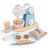 Wooden Toy Stand Mixer – Pretend Play Kitchen with Accessories | Ages 3-6