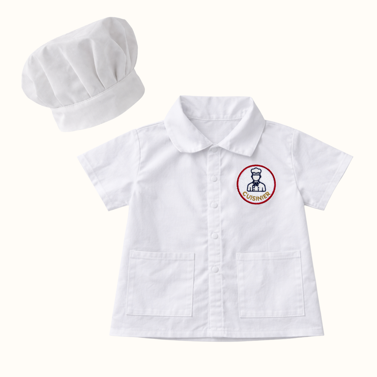 Kids' Chef Costume – Made in France Chef's Outfit | Ages 3-8