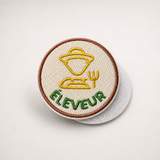 Interchangeable children's badge – "Explore Nature" Collection | Made in France | Les Apprentis Malins