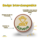 Interchangeable children's badge – "Explore Nature" Collection | Made in France | Les Apprentis Malins