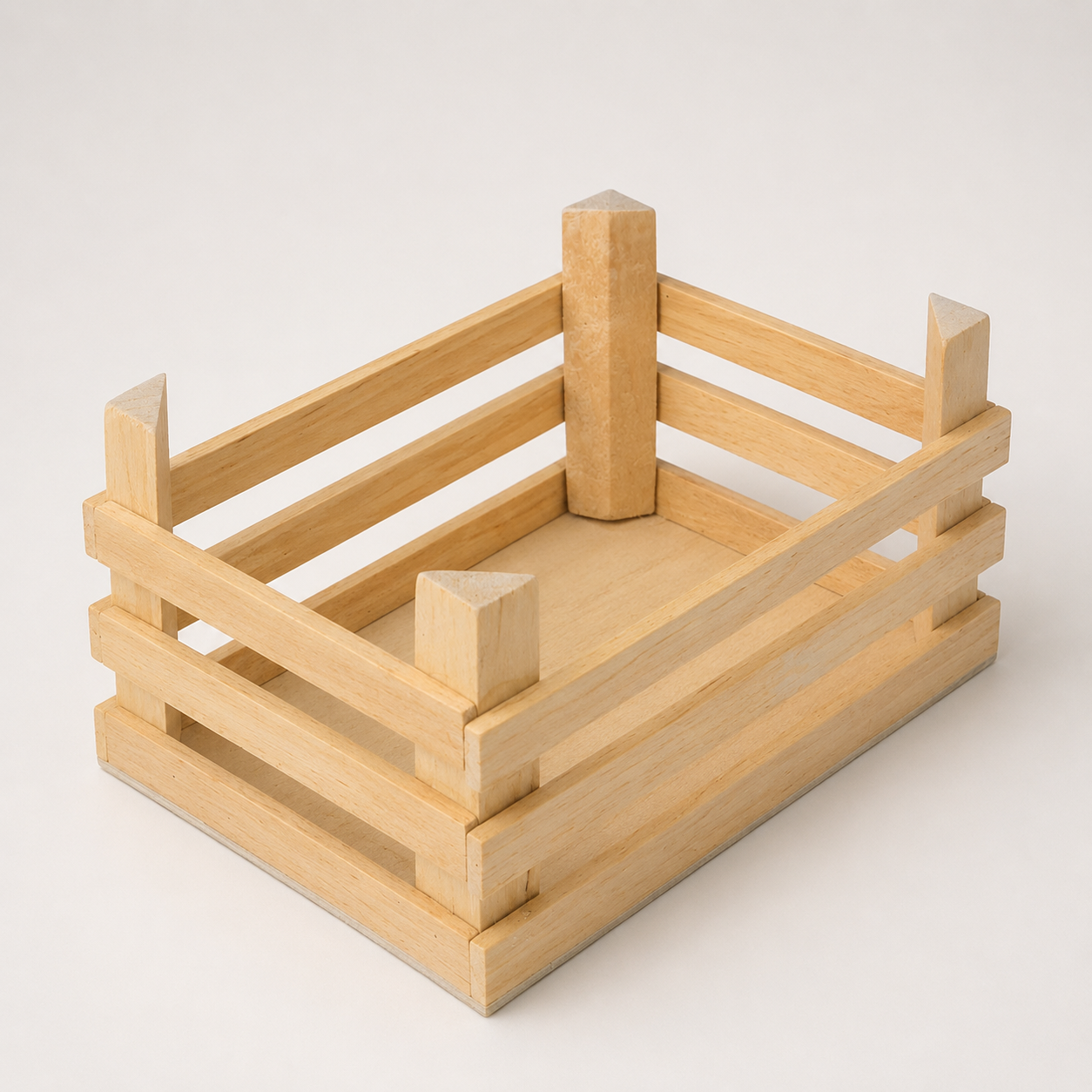 Cagettes en bois du marché (lot de 3)