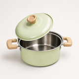 Kit Cuisine Enfant Inox 26 Pièces – Casseroles Ustensiles Jeu d'imitation | 3-12 ans