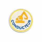 Interchangeable kids' badge – "Building and Repairing" Collection | Made in France | Les Apprentis Malins