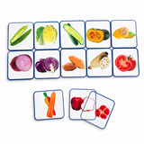 Cartes Éducatives Fruits et Légumes Enfant – Jeu de Mémoire et Reconnaissance | 3-6 ans