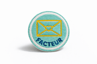 Interchangeable Children's Badge – "Like Grown-ups" Collection | Made in France | Les Apprentis Malins