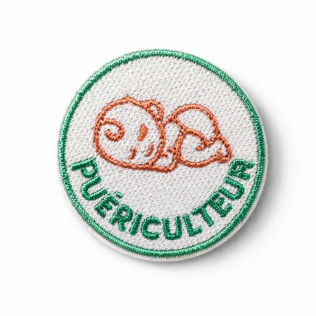 Interchangeable Children's Badge – "Like Grown-ups" Collection | Made in France | Les Apprentis Malins